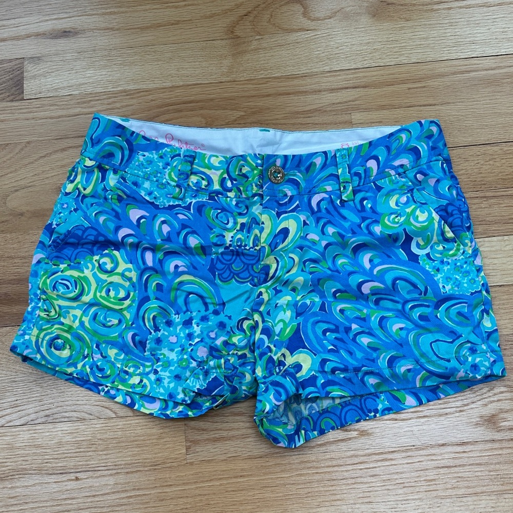 Lilly Pulitzer lilly lagoon Callahan shorts